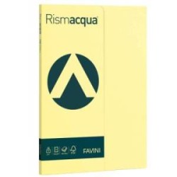 Favini 7 - Rismacqua - Fogli Carta A4 90 g/mq 100 Fogli Giallo Chiaro