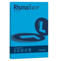 Favini 55 - Rismacqua - Fogli Carta A4 90 g/mq 100 Fogli Azzurro