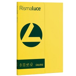 Favini 53 - Rismacqua - Fogli Carta A4 90 g/mq 100 Fogli Giallo Sole