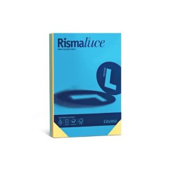 Favini 1503 - Rismacqua - Fogli Carta A4 90 g/mq 100 Fogli Colori Tenui