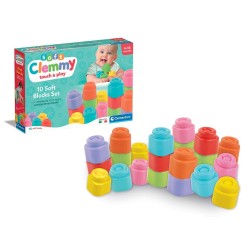 Clementoni 17988 - Clemmy - Set Soft Clemmy 10 pz