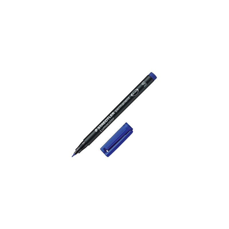 Staedtler 313-3 - Lumocolor Permanent Blu S Conf. 10 pz