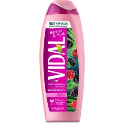 Vidal 5607 - Docciaschiuma Rinvigorente Mora e Muschio 250ml