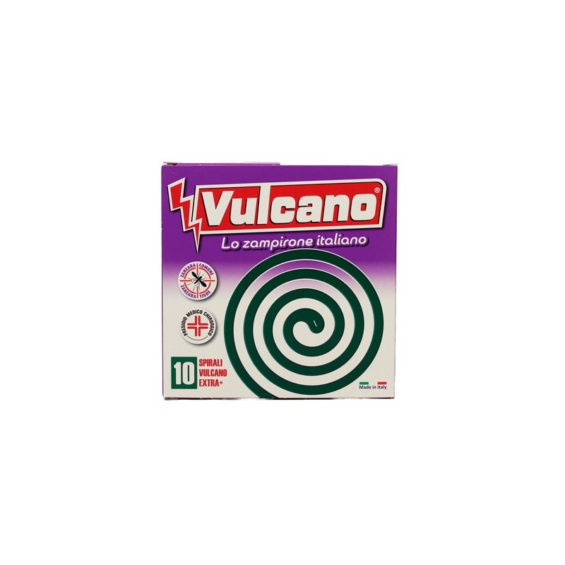 Vulcano 200 - Spirali Zampirone 10 pz