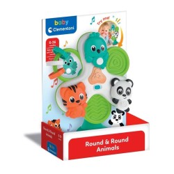 Clementoni 17915 - Baby Clementoni - Round & Round Animals