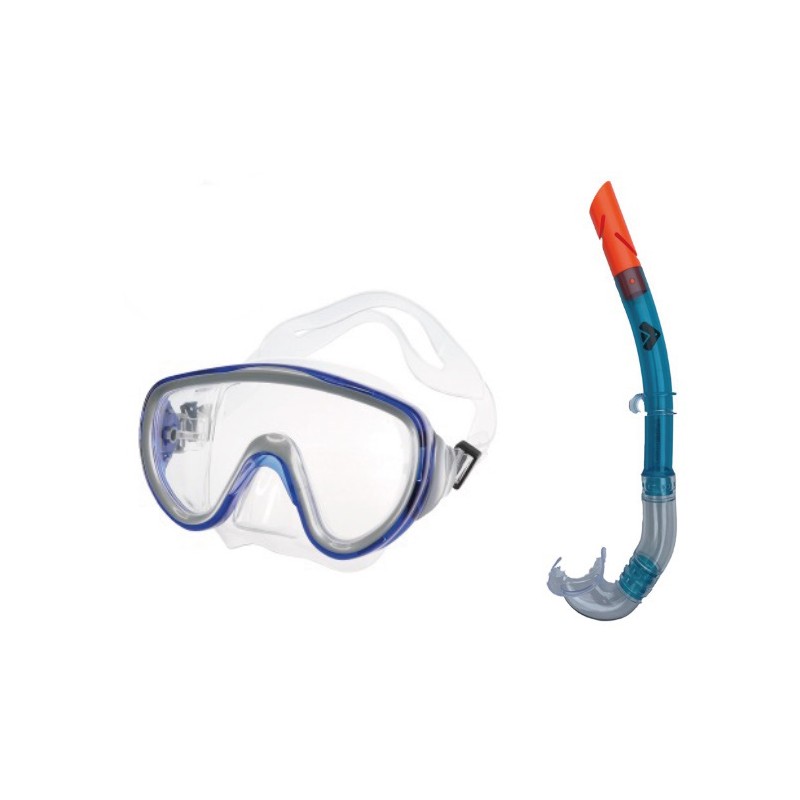 Fratelli Pesce 8556 - Set Maschera e Boccaglio Training Large 14+