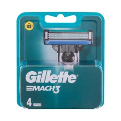 Gillette 4353 - Mach3 Ricambio Lamette 4pz