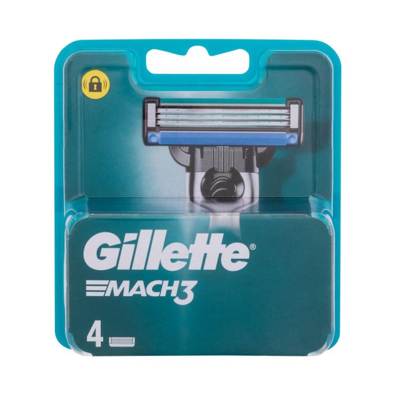 Gillette 4353 - Mach3 Ricambio Lamette 4pz