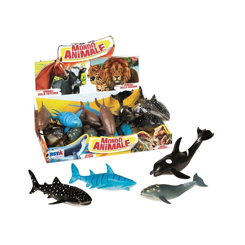 Rstoys 11323 - Animali del Mare Display 12 pz
