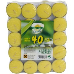 Koopman 1830 - Tealight Citronella Conf.40 pz