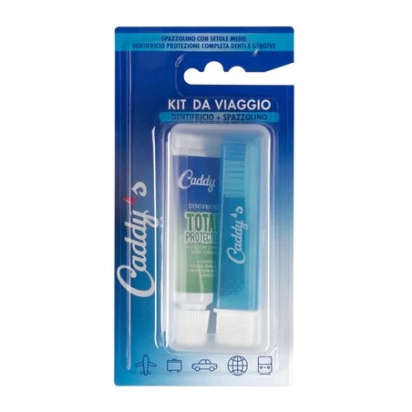 Caddy's 9157 - Kit da Viaggio Spazzolino e Dentifricio