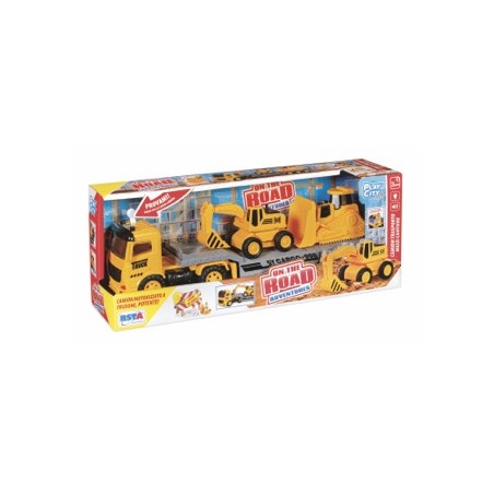 Rstoys 11786 - Camion Frizione Trasporto Mezzi Cantiere