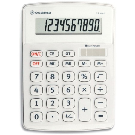Osama 502 - Calcolatrice da Tavolo 10 Cifre