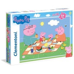 Clementoni 24028 - Puzzle 24 Maxi - Peppa Pig