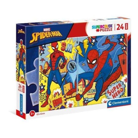 Clementoni 24216 - Puzzle 24 Pezzi Maxi - Spider Man