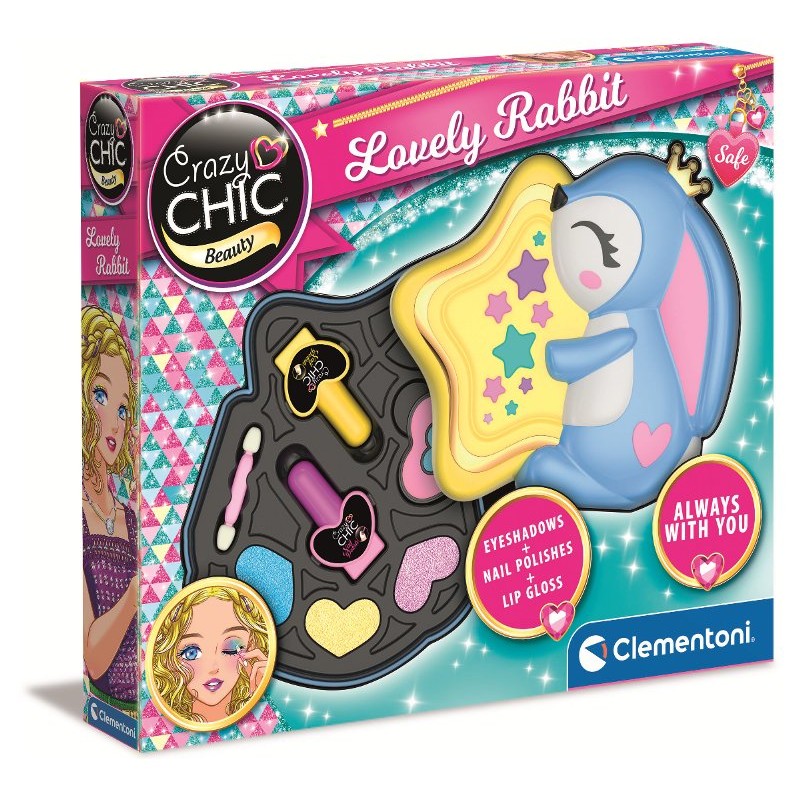 Clementoni 18810 - Crazy Chic - Lovely Make-up Coniglietto