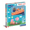 Clementoni 24797 - Puzzle 2 x 20 Pezzi - Peppa Pig