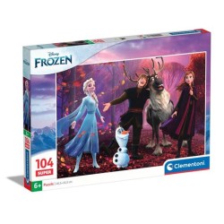 Clementoni 25771 - Puzzle 104 Super - Frozen