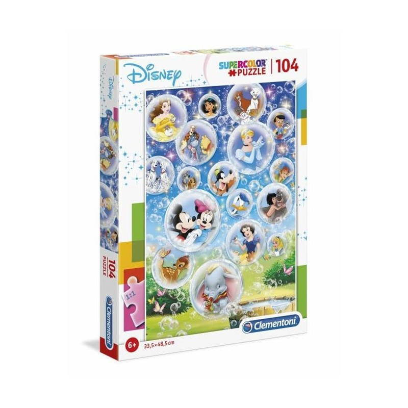 Clementoni 27119 - Puzzle 104 - Disney Classic