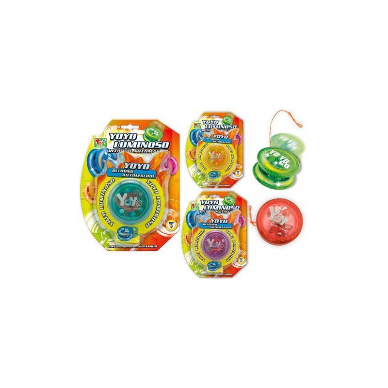 Teorema 65896 - Blister YOYO Luminoso con Ritorno Automatico