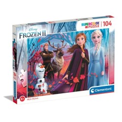 Clementoni 27274 - Puzzle 104 Pezzi - Frozen II