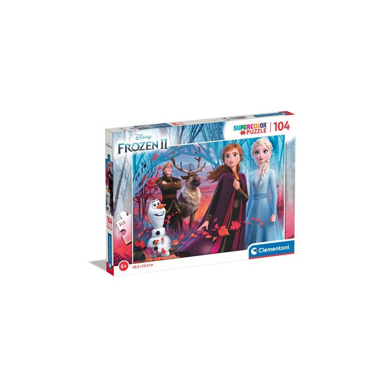Clementoni 27274 - Puzzle 104 Pezzi - Frozen II