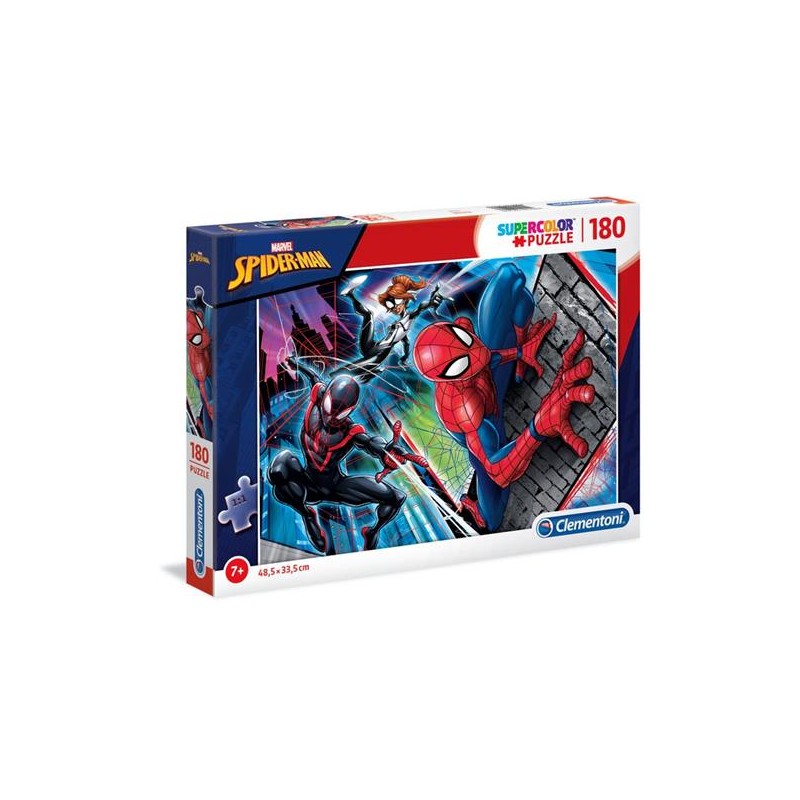 Clementoni 29293 - Puzzle 180 Pezzi - Spiderman