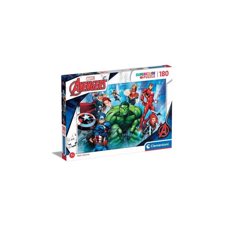 Clementoni 29778 - Puzzle 180 Pezzi - Avengers