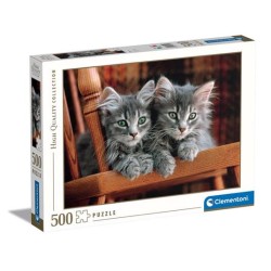 Clementoni 30545 - Puzzle 500 Pezzi - Kittens