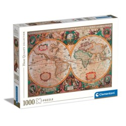 Clementoni 31229 - Puzzle 1000 Pezzi - Mappa Antica