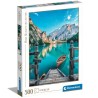 Clementoni 35039 - Puzzle 500 Pezzi - Lago di Braies