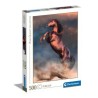 Clementoni 35521 - Puzzle 500 Pezzi -  Wild Red Stallion