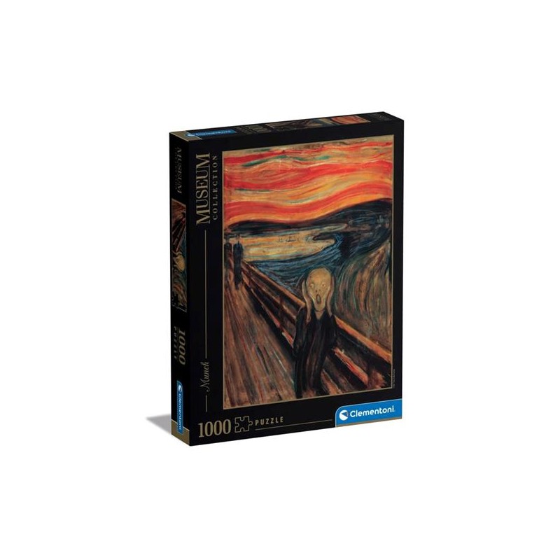 Clementoni 39377 - Puzzle 1000 Pezzi - L'Urlo Di Munch