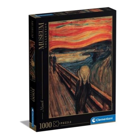Clementoni 39377 - Puzzle 1000 Pezzi - L'Urlo Di Munch