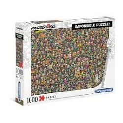 Clementoni 39550 - Puzzle 1000 Pezzi - Impossible Puzzle