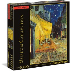 Clementoni 94930 - Puzzle 1000 Pezzi - Van Gogh- Le Cafè