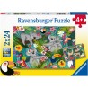 Ravensburger 05183 - Puzzle 2 x 24 Pezzi - Koala e Bradipi