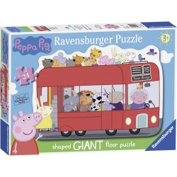 Ravensburger 05530 - Puzzle 24 Maxi - Peppa Giornata Divertente