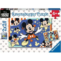 Ravensburger 05578 - Puzzle 2X24 - Mickey