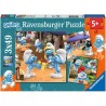 Ravensburger 05625 - Puzzle 3X49 - Puffi