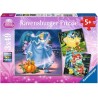 Ravensburger 09339 - Puzzle 3X49 - Principesse