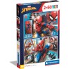 Clementoni 21608 - Puzzle 2 x 60 Pezzi - Spiderman