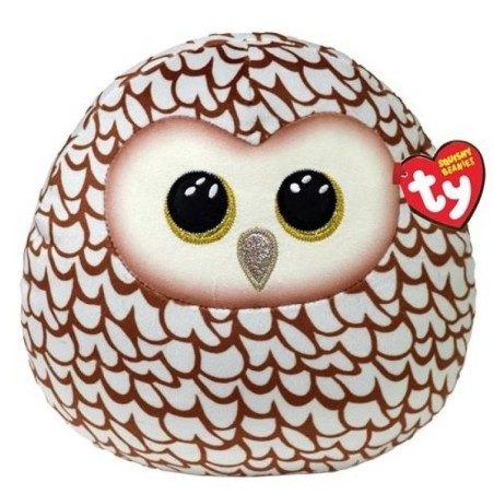 Ty 39378 - Squish-a-Boos - Cuscino Civetta Whoolie 33 cm
