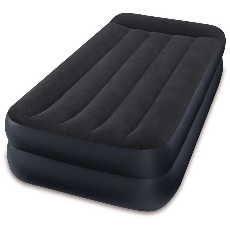 Intex 64122 - Materasso Singolo Tecnoligia Fiber Tech con Pompa 99 x 191 x 42 cm