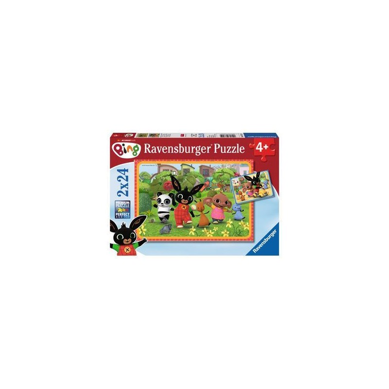 Ravensburger 07821 - Puzzle 2 x 24 Pezzi - Bing