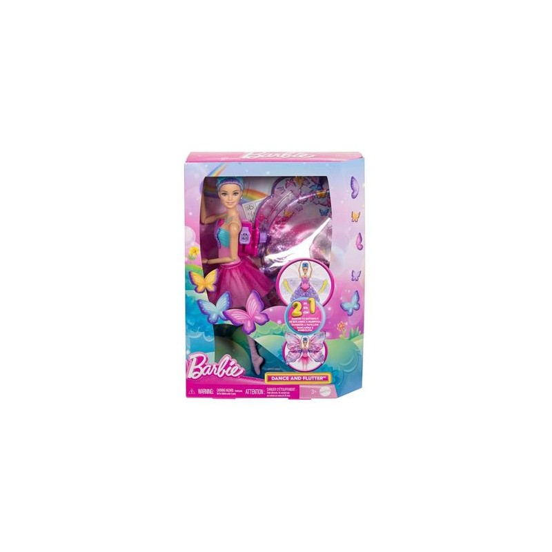Mattel HXJ10 - Barbie - Ballerina Ali di Farfalla