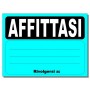 Ans 41036 - Cartelli Affittasi Fluorescenti Cf. 25 pz