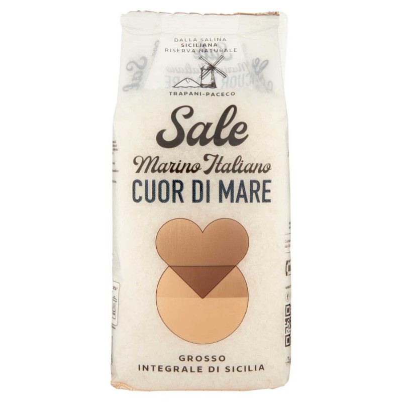 Sadep 4792 - Sale Grosso Integrale Cuor di Mare 1 Kg