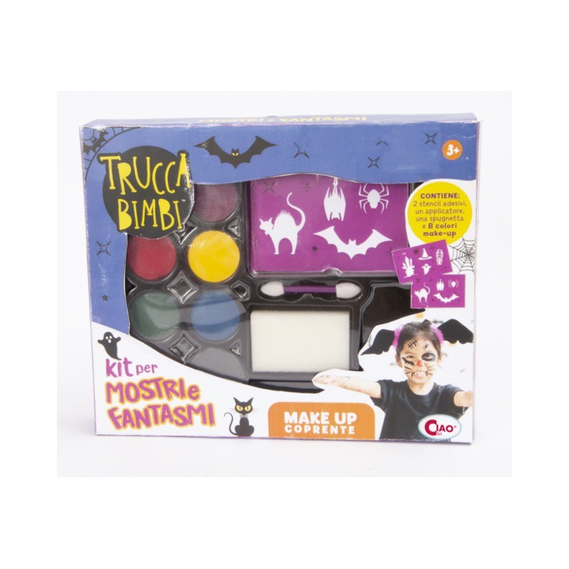Ciao 31443 - Trucca Bimbi Halloween con Stencil