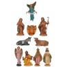 Rossi Rosa 11142 - Natività 10 pz Legno 10 cm
